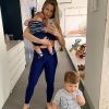 Andressa Suita compartilha momentos da maternidade real na web