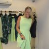 Adriane Galisteu mostra sua coleção de roupas em loja no Itaim Bibi, em São Paulo, em 30 de setembro de 2014