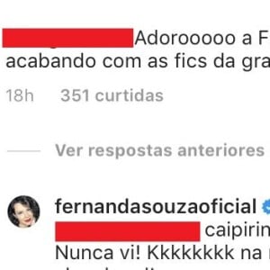 Fernanda Souza afasta rumor de gravidez