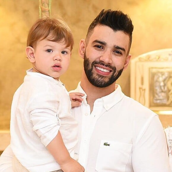 Filho de Gusttavo Lima, Gabriel é elogiado pelo sertanejo ao cantar em vídeo nesta quarta-feira, dia 13 de março de 2019