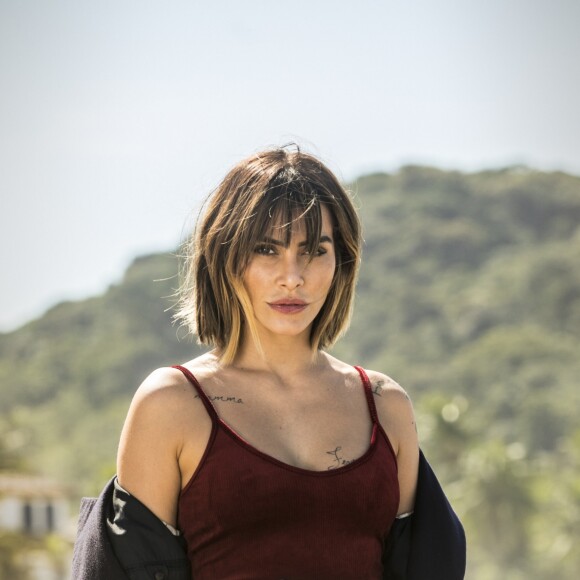 Cleo está de férias desde o fim da novela 'O Tempoo Não Para'