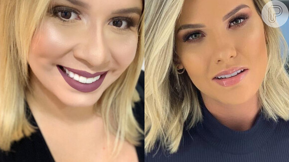 Marília Mendonça usa look decotado e ganha elogios de Maisa e Andressa Suita nesta quarta-feira, dia 20 de março de 2019