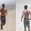 Kayky Brito é flagrado em praia do Rio de Janeiro