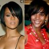 Olhando de relance parecem até irmãs! Olha a Rihanna e a atriz brasileira Aparecida Petrowky!