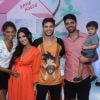 Grávida de Zion, Jade Seba e o namorado, Bruno Guedes, recebem Aline Dias e família em chá de bebê de seu primeiro filho