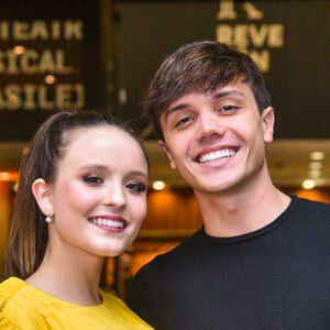 Larissa Manoela exaltou o namoro com Leo Cidade: 'Quero esses nossos sorrisos largos e tudo que a gente sente todos os dias, te amo'