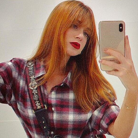 Trend western foi destaque em look de Marina Ruy Barbosa nesta sexta-feira, 5 de abril de 2019