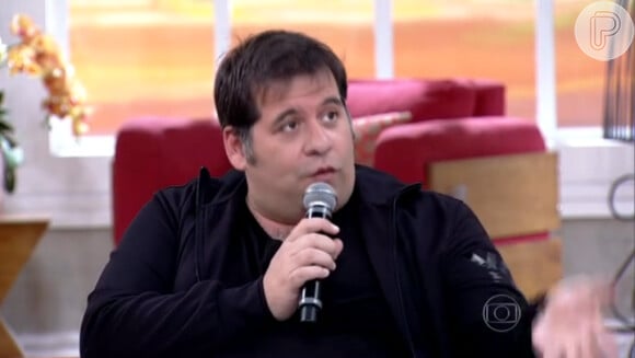 Leandro Hassum contou em entrevista ao 'Encontro com Fátima Bernardes' que tem obesidade mórbida