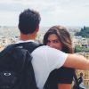 Cauã Reymond e Mariana Goldfarb viajaram para a Grécia este ano