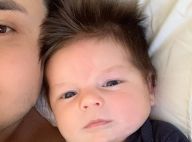 Sabrina Sato elogia filho caçula de sertanejo Matheus em foto: 'E esse cabelo?'