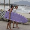 Angélica e Fabiula Nascimento gravaram o 'Estrelas' na praia do Recreio, Zona Oeste do Rio
