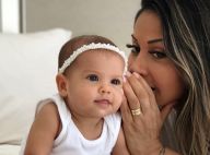 Mayra Cardi cochicha no ouvido da filha e encanta Andressa Suita: 'Morri'. Foto!