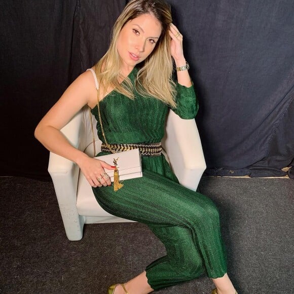 Thyane Dantas compartilhou uma foto do look em seu perfil no Instagram nesta quarta-feira, 1 de maio de 2019
