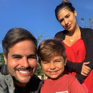 Simone e Kaká Diniz são pais de Henry, de 3 anos