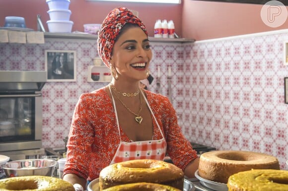 Maria da Paz (Juliana Paes) inaugurará primeira loja de bolos na novela 'A Dona do Pedaço'