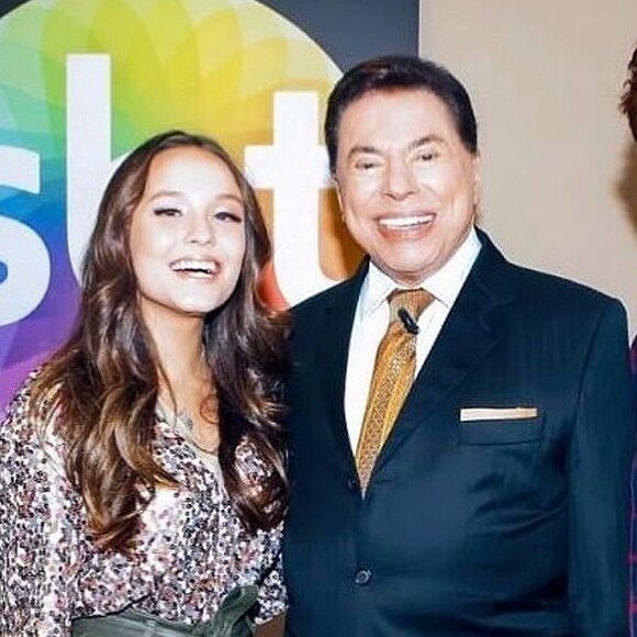 Larissa Manoela e Leo Cidade participaram do Programa Silvio Santos deste domingo, 26 de maio de 2019