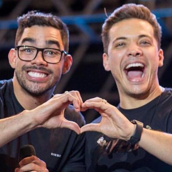 Wesley Safadão lamentou morte do cantor Gabriel Diniz nesta segunda-feira, 27 de maio de 2019