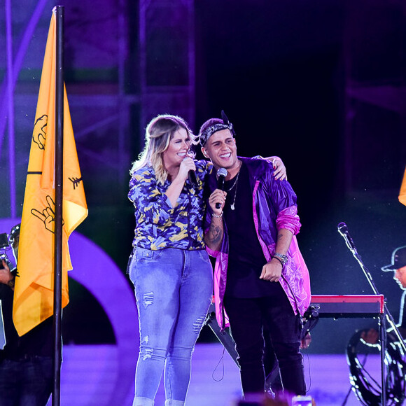 'Que lindo', disse Marilia Mendonça no projeto 'Todos os cantos' em Brasília, nesta quarta-feira, 29 de maio de 2019