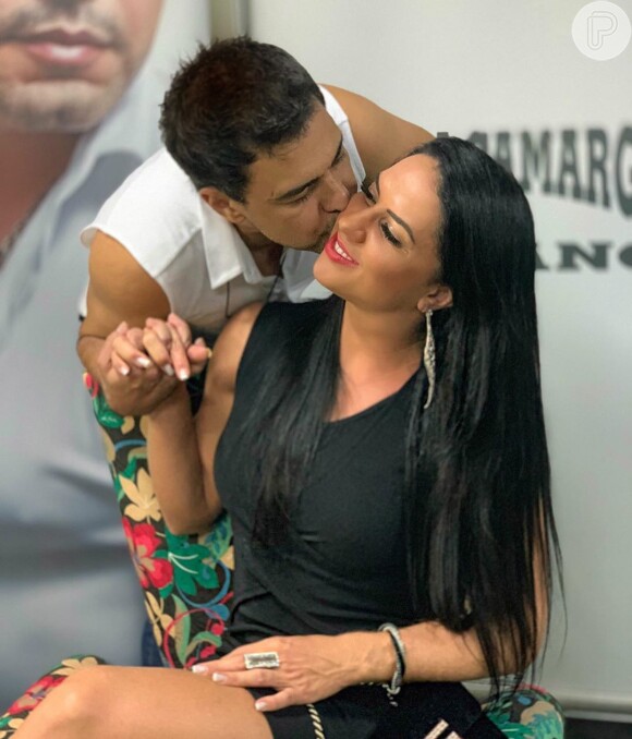 A web também comentou que não acha que Graciele Lacerda ganhou peso. A jornalista está fazendo tratamentos para engravidar e revelou que ganhou 3kg durante o processo.
