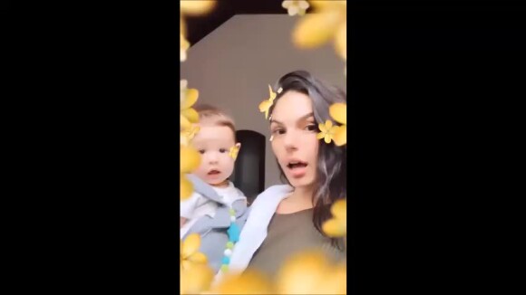 Isis Valverde postou vídeo fofo com filho, Rael, no Instagram nesta sexta-feira, 7 de junho de 2019