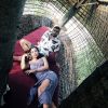 Anitta e Pedro Scooby posaram para fotos durante viagem a Bali