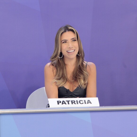 Patricia Abravanel falou sobre a família no 'Jogo dos Pontinhos' neste domingo, 9 de junho de 2019