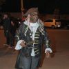 Aíltin Graça vestido como 'Pirata do Caribe'