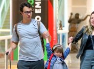 Iguais! Gabriel Braga Nunes chama atenção por semelhança com a filha de 5 anos