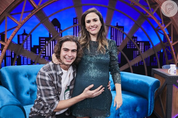 Tatá Werneck está grávida de 5 meses de uma menina, fruto de seu relacionamento com Rafael Vitti