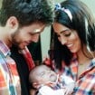 Jade Seba e Bruno Guedes combinam look junino com filho em festa de 1 mês. Fotos
