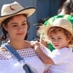 Sophie Charlotte, Dira Paes e Leticia Spiller levam filhos à festa junina no Rio