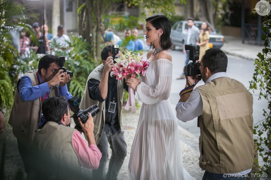 vestido de noiva saia plissada