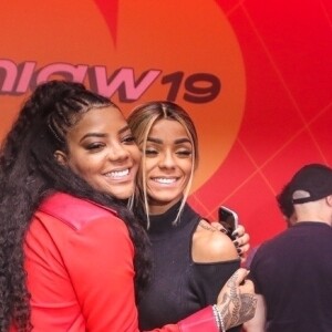 Ludmilla e namorada, Brunna Gonçalves, participam do after party do prêmio MIAW MTV 2019