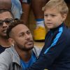 Neymar e filho brincam em festa de aniversário do amigo do jogador nesta sexta-feira, dia 05 de julho de 2019