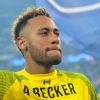 Neymar foi ao Maracanã neste domingo, 7 de julho de 2019, e vibrou com a vitória do Brasil na Copa América