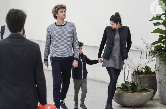 Filho de Gustavo Kuerten, o Guga, Luis Felipe chamou atenção pelo estilo, pelo penteado e por ser parecido com o pai, ex-tenista e atualmente comentarista de TV