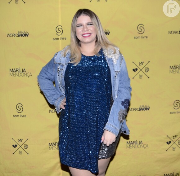 Marilia Mendonça se apresentou na casa de shows Villa Country, no bairro da Barra Funda, na zona norte de São Paulo, na noite desta quinta-feira, 11 de julho de 2019