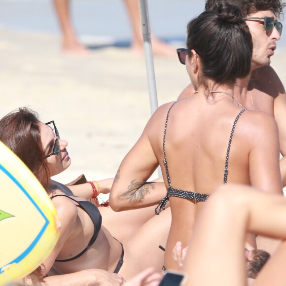 'Na hora de pintar eu estava com receio, mas confio muito na Branca. Quando ficou pronto e me olhei no espelho, eu amei', disse Isis Valverde