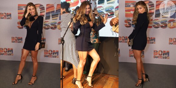 Look Givenchy e samba no pé: Grazi Massafera brilha em coletiva de 'Bom Sucesso' nesta segunda-feira, dia 15 de junho de 2019