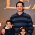 Pré-estreia do filme 'O Rei Leão' foi prestigiada pelo humorista Márvio Lúcio e os filhos, Nicolas e Lorena