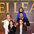  Dupla de Belutti, Marcos foi com a mulher, Lu Marchioto, e filhos Lizandra e Léo Marcos à pré-estreia do filme 'O Rei Leão' 