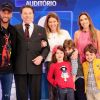 Patricia Abravanel foi ironizada pelo pai, Silvio Santos, ao mostrar sua admiração por Neymar