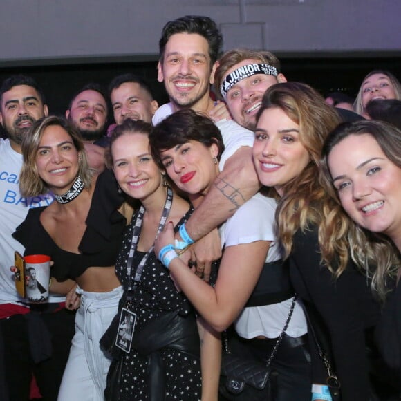 Famosos assistem ao segundo dia de show de Sandy e Júnior na turnê 'Nossa História', no Jeunesse Arena, na Barra da Tijuca, no Rio de Janeiro, neste sábado, 03 de agosto de 2019