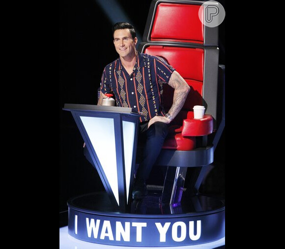 Adam Levine está desde a primeira temporada do 'The Voice USA'