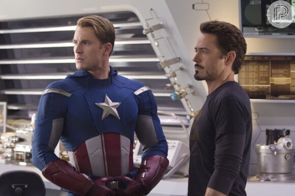 Em 'Capitão América 3', Robert Downey Jr. e Chris Evans contracenarão juntos