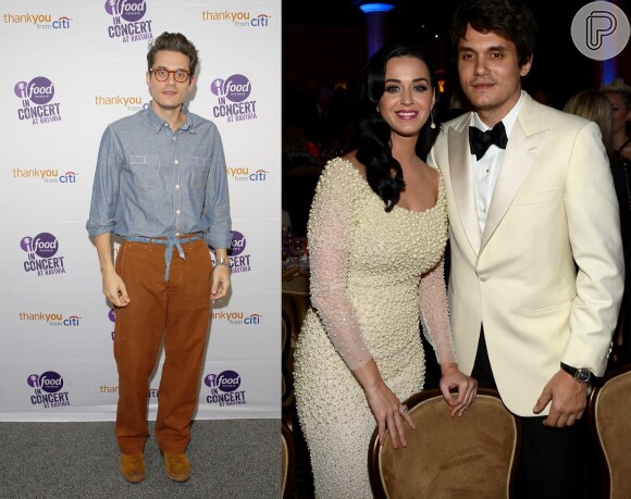 John Mayer aparece 14 kg mais magro após término com Katy Perry, em 15 de outubro de 2014