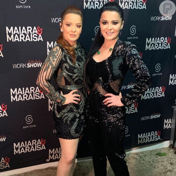 Maiara e Maraisa exibiram corpo magro em foto e surpreenderam internautas