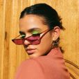 Maquiagem de Bruna Marquezine: tons de verde estão em alta para o verão 2020 e foram aposta da atriz para olhos supercoloridos