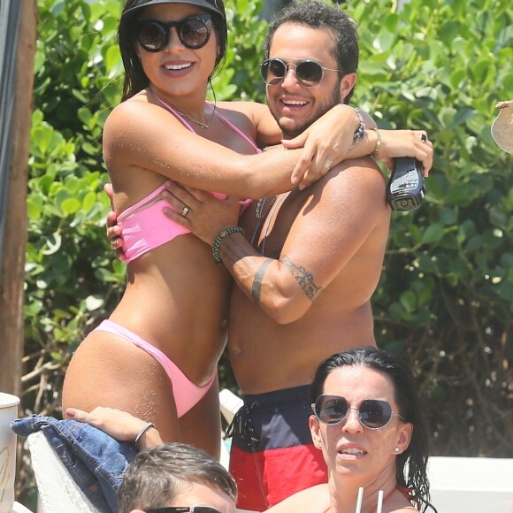 Andressa Ferreira está completando quase 6 meses de gravidez nesta segunda-feira, dia 16 de setembro de 2019