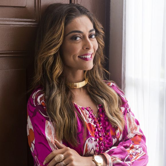 Novela 'A Dona do Pedaço': Maria da Paz (Juliana Paes) usa acessórios dourados e nada discretos